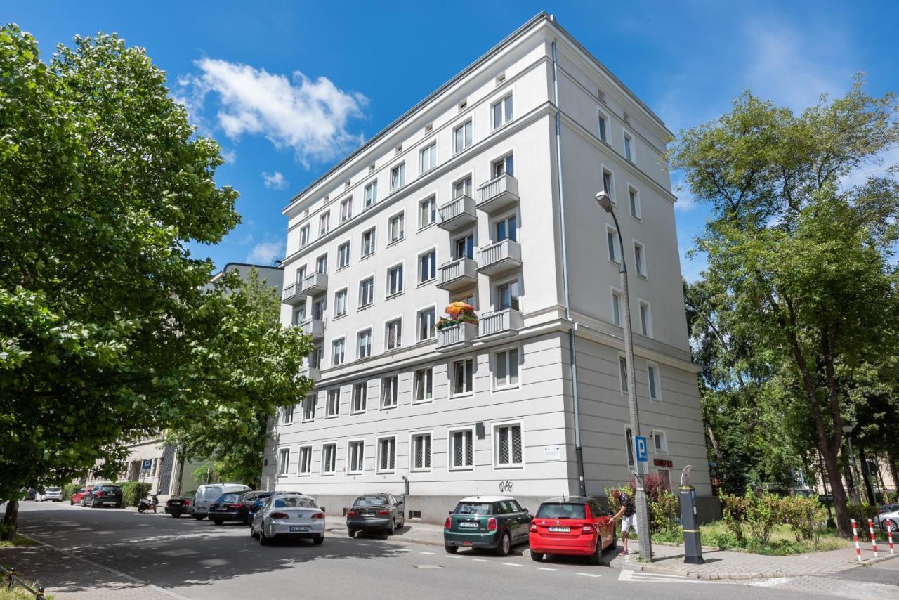 Ogrodowa Warm Wood Apartment Varsó Kültér fotó
