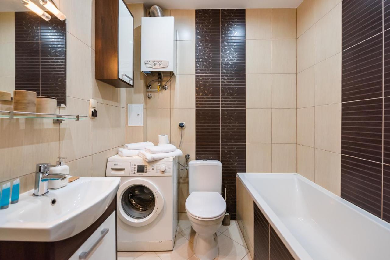 Ogrodowa Warm Wood Apartment Varsó Kültér fotó